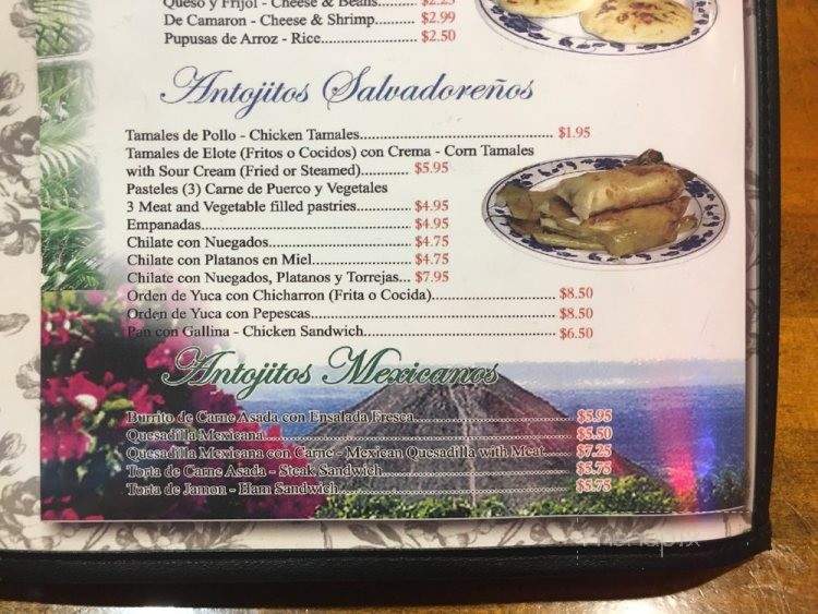 Don Carlos Village Salvadoran Grill Y Pupuseria - El Monte, CA menu_pic