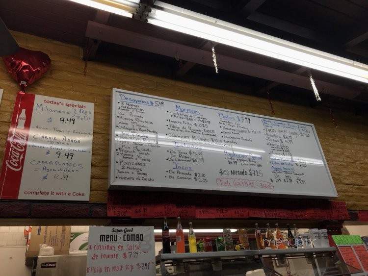 Mariscos Garcias - El Monte, CA menu_pic