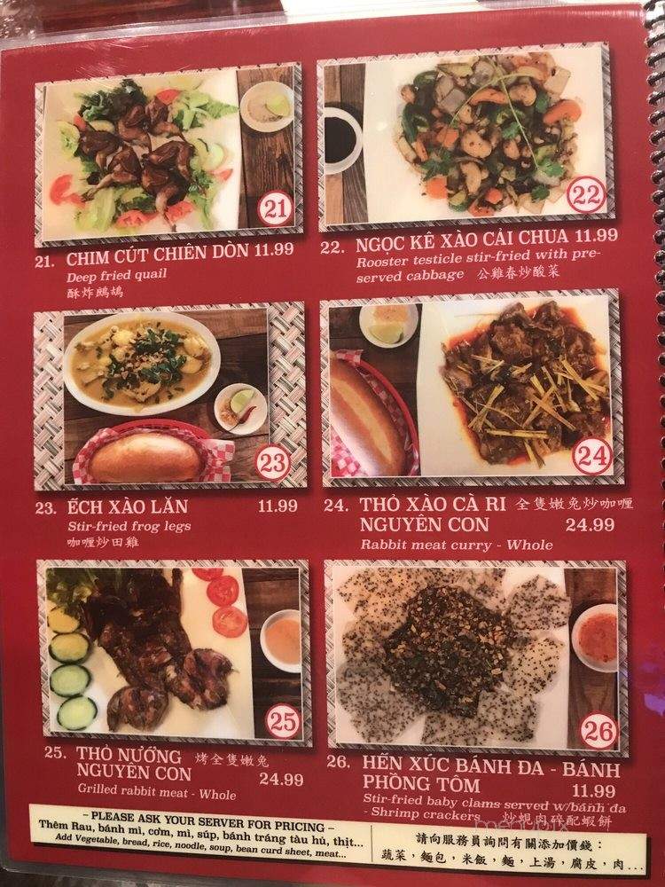 Quan De 7 Mon - El Monte, CA menu_pic