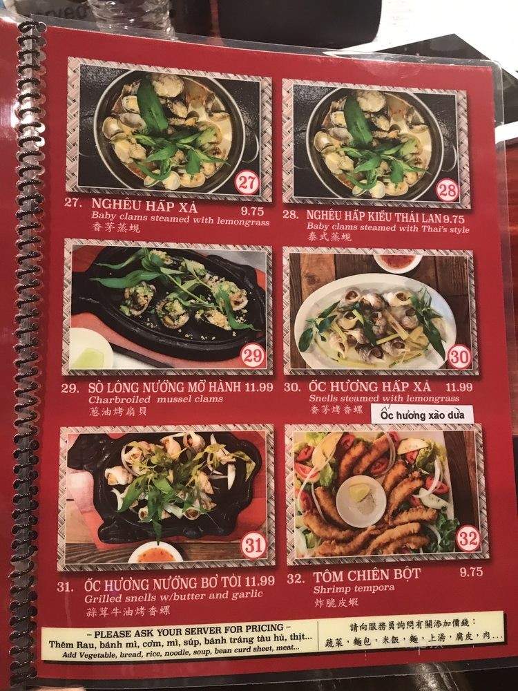 Quan De 7 Mon - El Monte, CA menu_pic