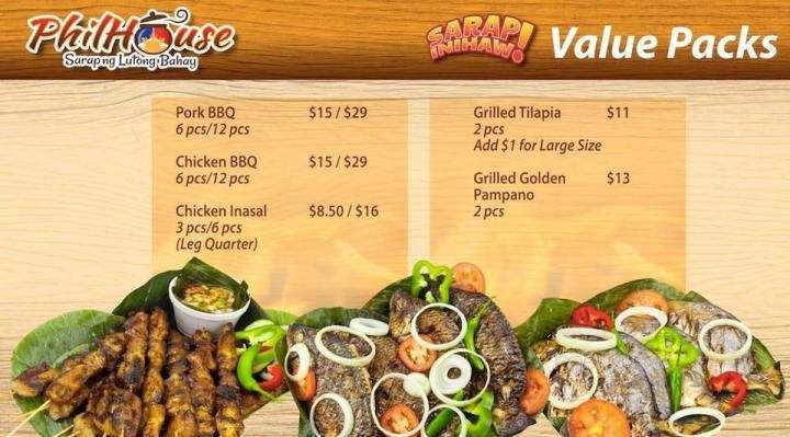 PhilHouse - Rancho Cucamonga, CA menu_pic