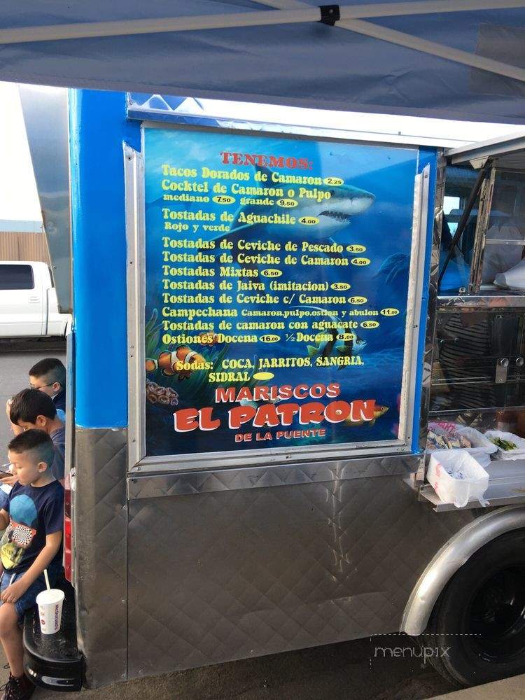 Mariscos El Patron De - La Puente, CA menu_pic