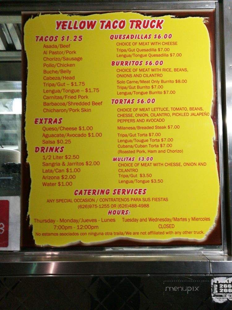 /30543516/Yellow-Taco-Truck-Rowland-Heights-CA - Rowland Heights, CA