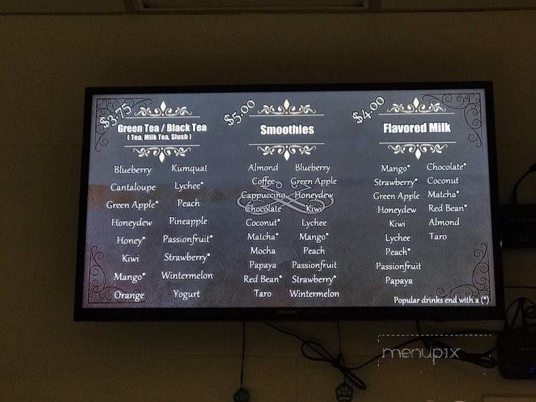 Oasis Internet Gaming - Monterey Park, CA menu_pic