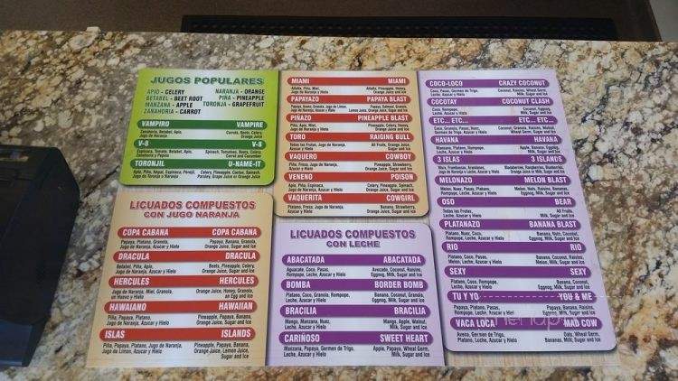 Natural E Delicious - Ontario, CA menu_pic