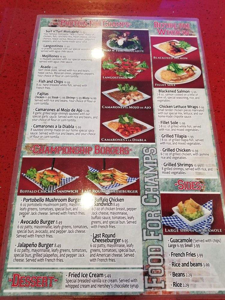 The Last Round Bar & Grill - Ontario, CA menu_pic