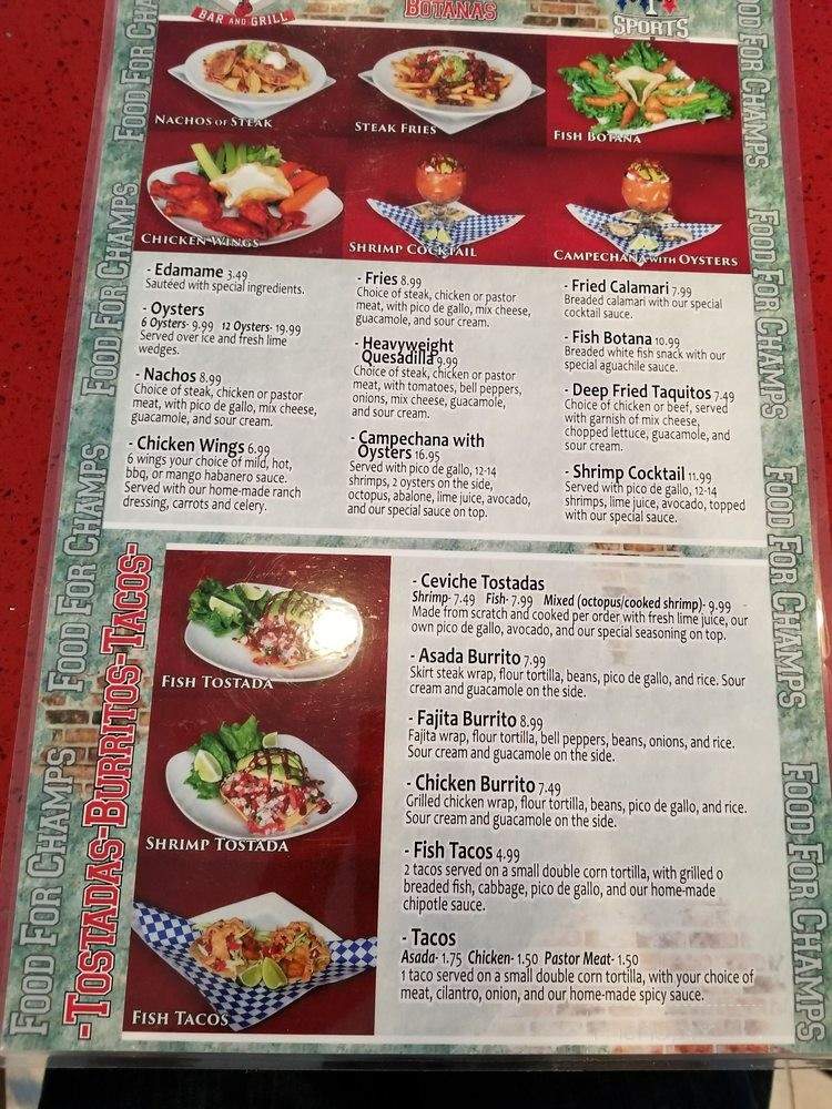 The Last Round Bar & Grill - Ontario, CA menu_pic