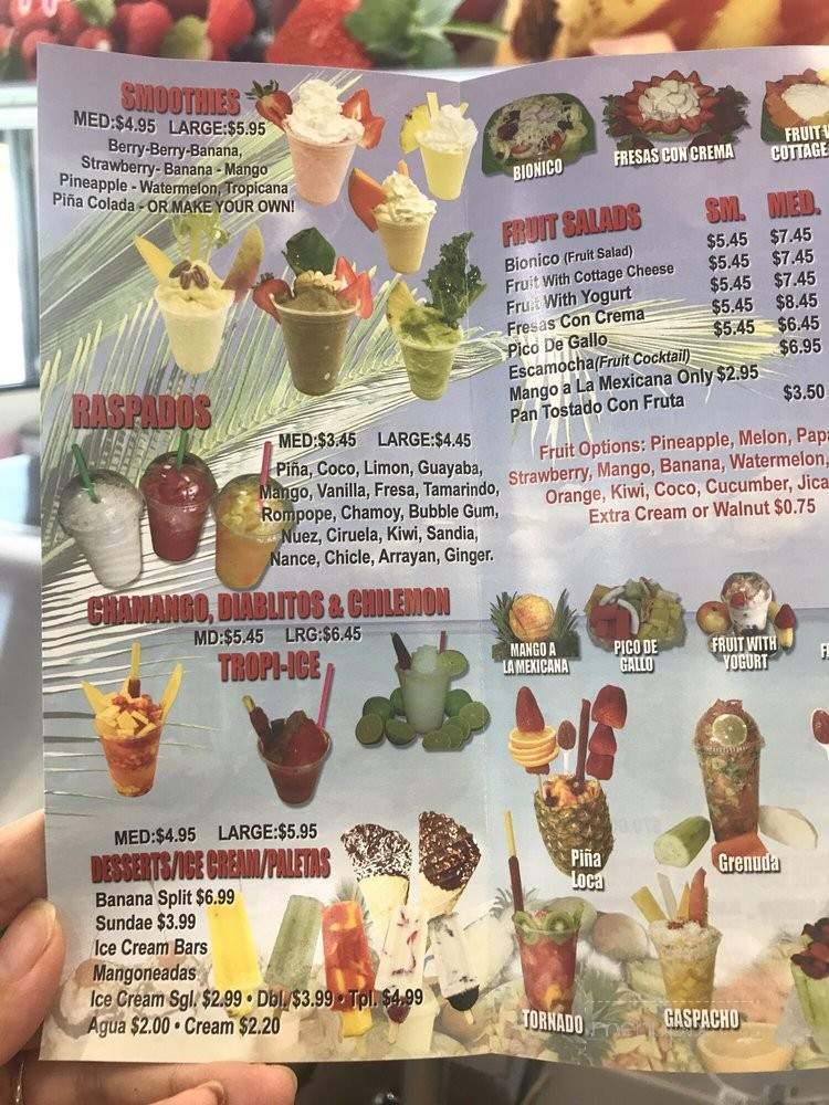 La Michoacana King's - Pomona, CA menu_pic