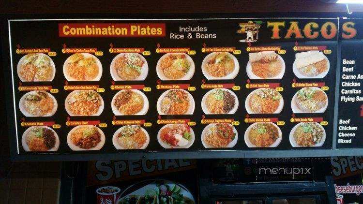 Tacos and Fries - Pomona, CA menu_pic