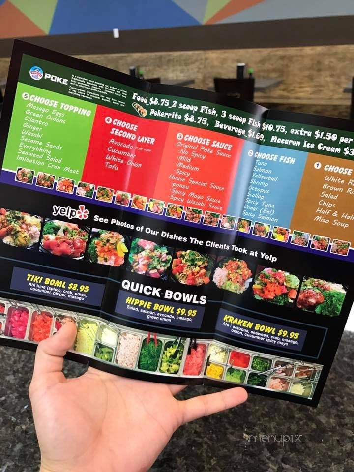 Poke Hi - San Dimas, CA menu_pic