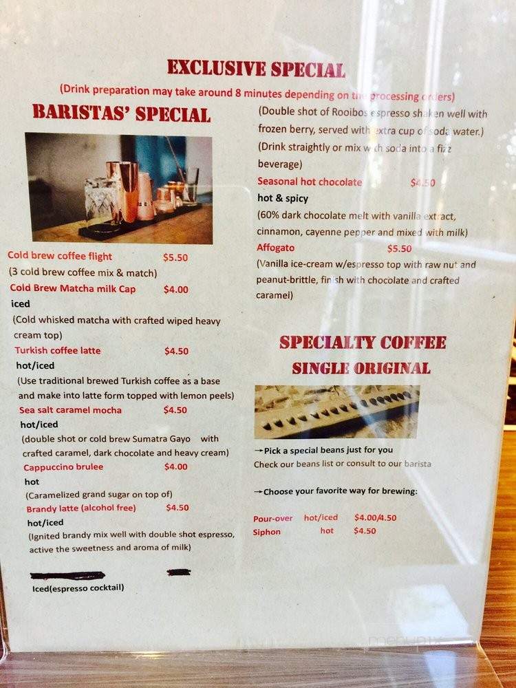 Cafe Floret - San Gabriel, CA menu_pic