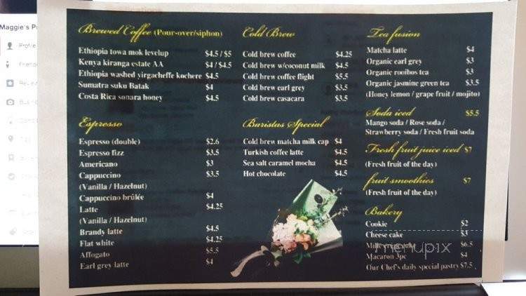 Cafe Floret - San Gabriel, CA menu_pic