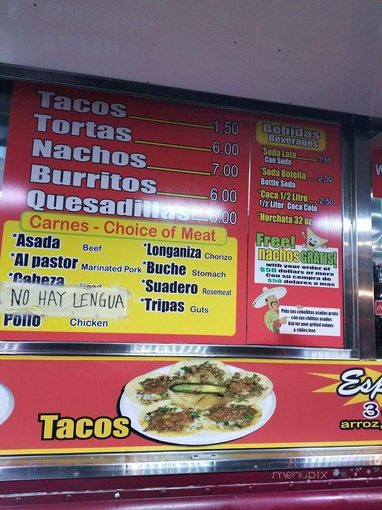 Taqueria Metro Basilica - West Covina, CA menu_pic