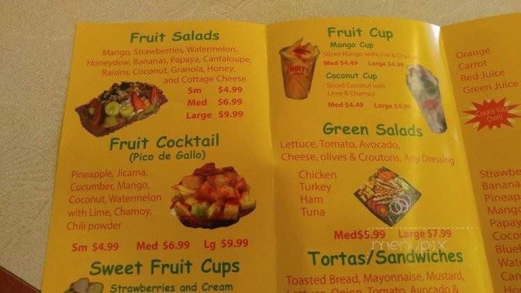 Fruity Loco - Spring Valley, CA menu_pic