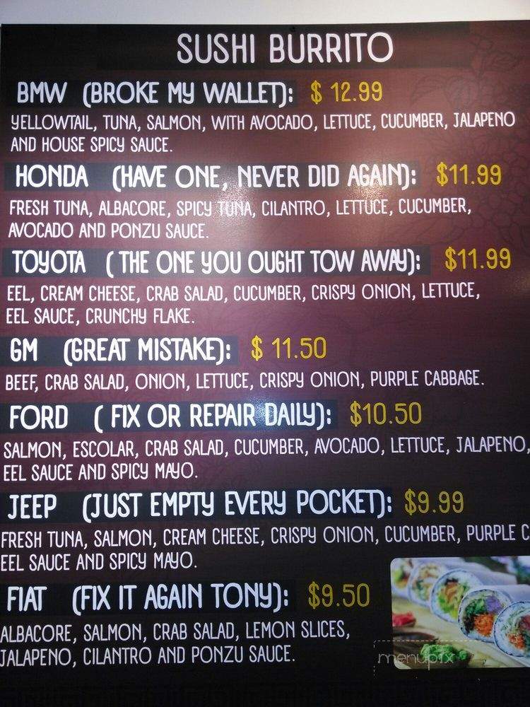Ahi Poke - Santee, CA menu_pic