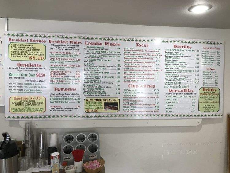 Los Morales Taco Shop - Solana Beach, CA menu_pic