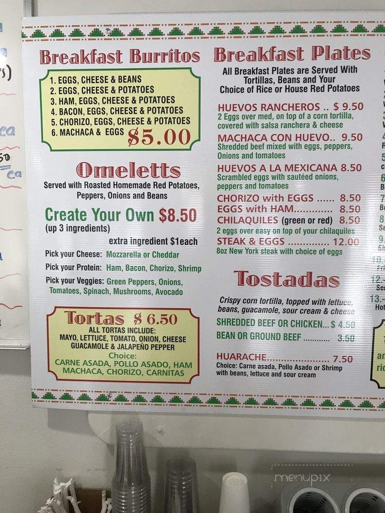 Los Morales Taco Shop - Solana Beach, CA menu_pic