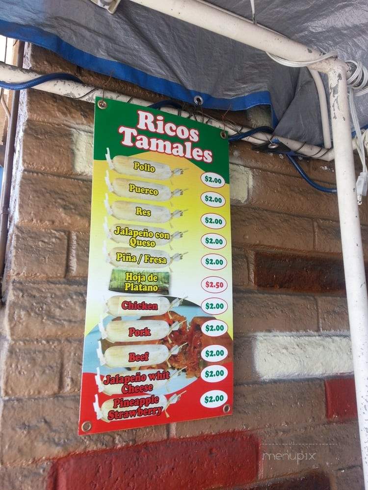 Tamales El Mexicano - San Diego, CA menu_pic