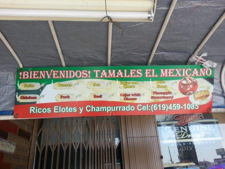 Tamales El Mexicano - San Diego, CA menu_pic