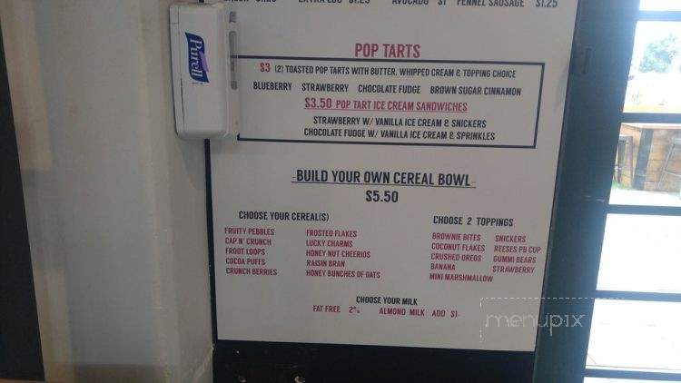 Crackheads - San Diego, CA menu_pic