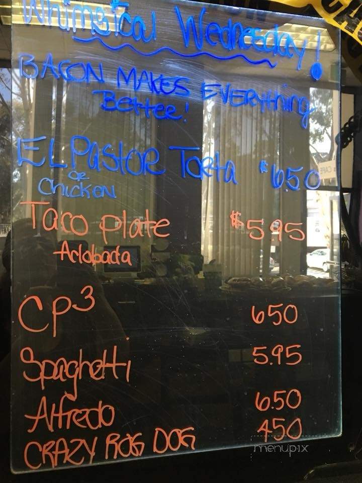 Jane's Cafe - San Diego, CA menu_pic