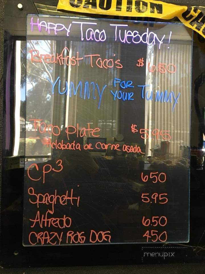 Jane's Cafe - San Diego, CA menu_pic