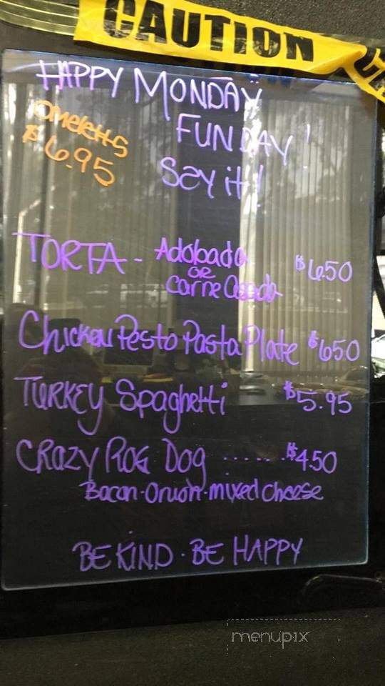 Jane's Cafe - San Diego, CA menu_pic