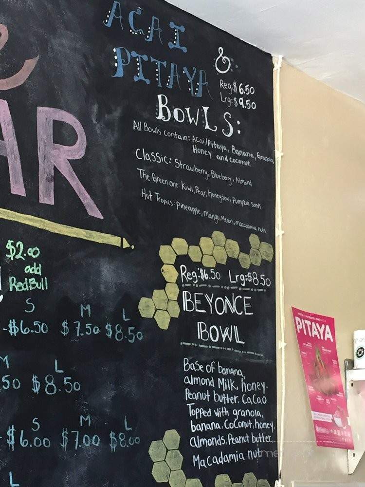 Turquoise Juice Bar - San Diego, CA menu_pic