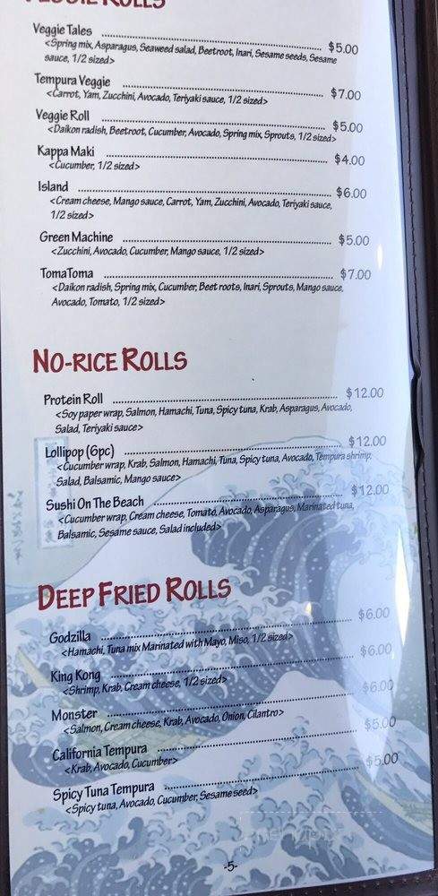 Minato 3 Ramen & Sushi - San Diego, CA menu_pic