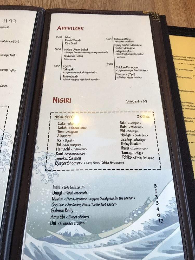 Minato 3 Ramen & Sushi - San Diego, CA menu_pic