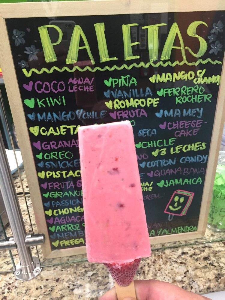 La Michoacana Real - Indio, CA menu_pic