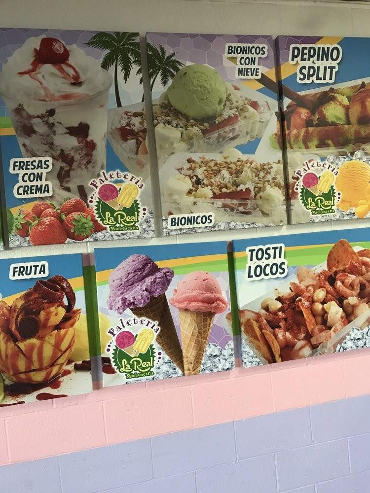 La Real Michoacana - Coachella, CA menu_pic