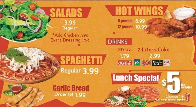 Mangiamos Pizza - El Centro, CA menu_pic