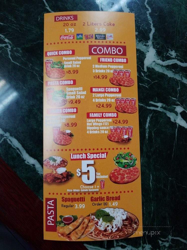 Mangiamos Pizza - El Centro, CA menu_pic