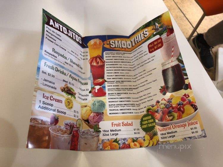 Tropical Ice Cream Fruit - Palm Desert, CA menu_pic