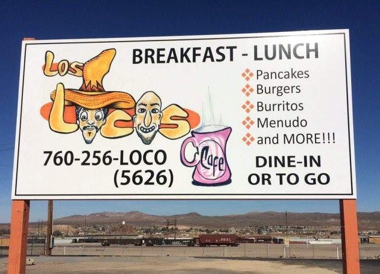 Los Locos Cafe - Barstow, CA menu_pic