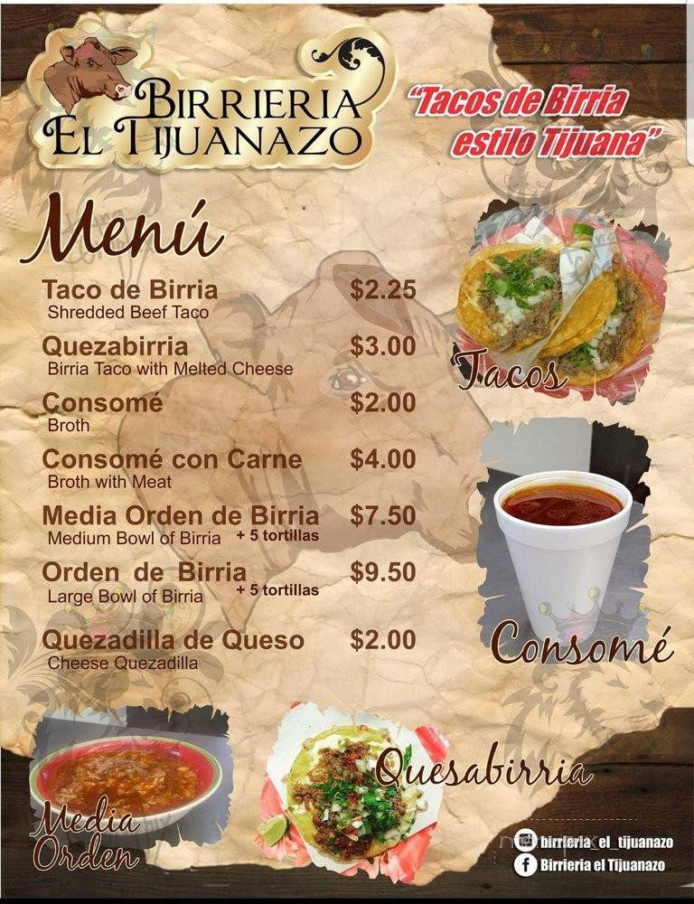 /30665894/Birrieria-El-Tijuanazo-Menu-Colton-CA - Colton, CA