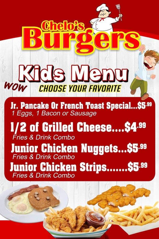 Chelo's Burgers - Colton, CA menu_pic