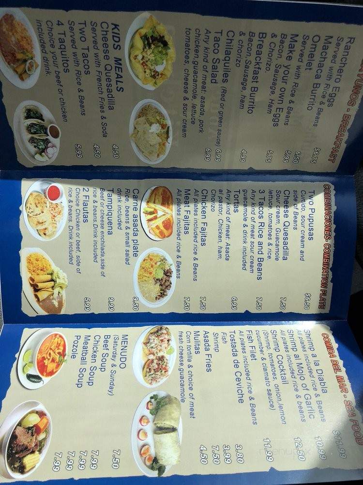 Tacos Cachanilla - Fontana, CA menu_pic
