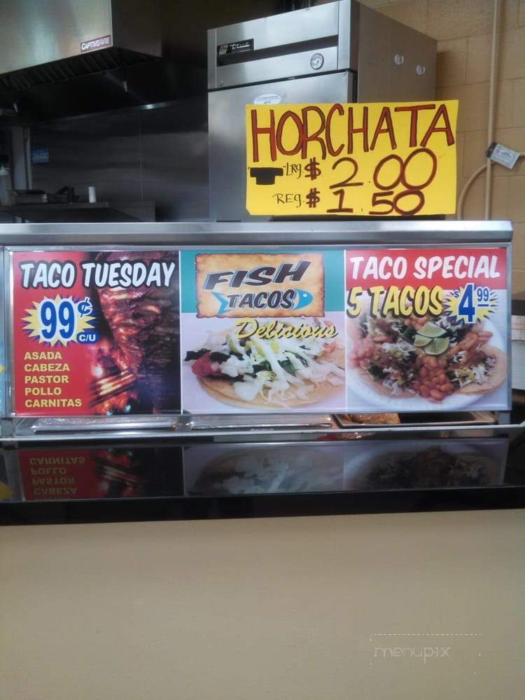 Tacos Cachanilla - Fontana, CA menu_pic
