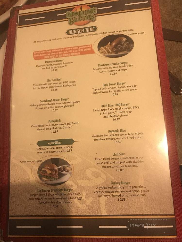 Giggling Cactus - Needles, CA menu_pic