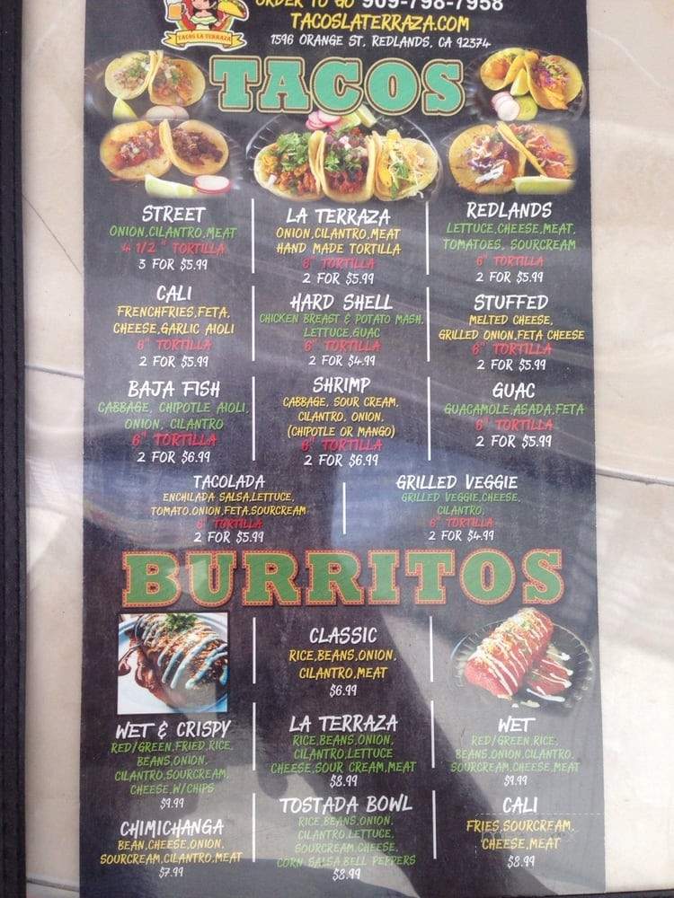 /31223042/Tacos-La-Terraza-Menu-Redlands-CA - Redlands, CA