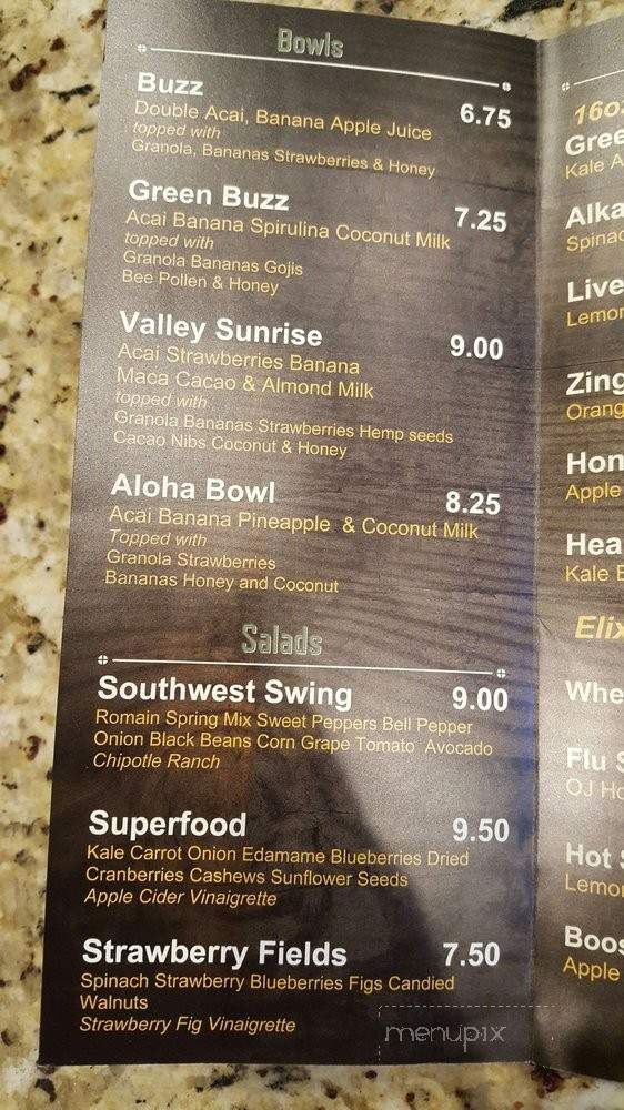 /30249345/Bee-Well-Juice-Bar-Menu-Yucaipa-CA - Yucaipa, CA