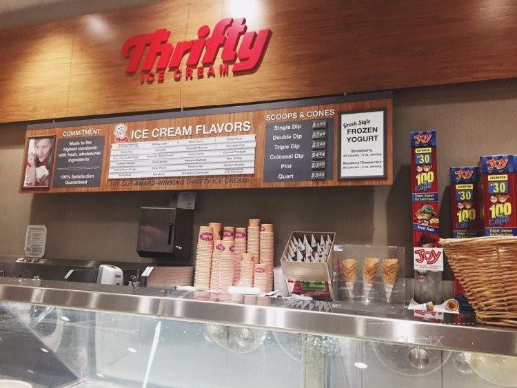 Thrifty Ice Cream - Irvine, CA menu_pic