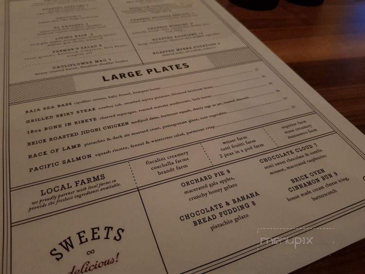 Heirloom Farmhouse Kitchen - Irvine, CA menu_pic