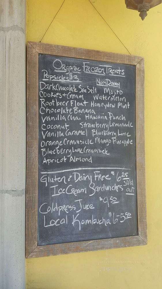 The Hive & Co - Dana Point, CA menu_pic