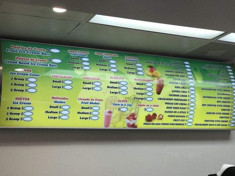 La Michoacana Original & Natural - Laguna Hills, CA menu_pic