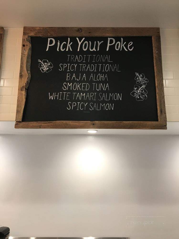 Broke Da Mouth Poke - San Clemente, CA menu_pic