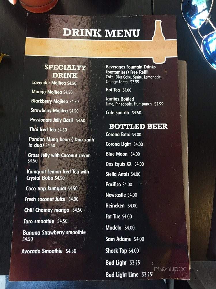 Destination Seafood House - Westminster, CA menu_pic