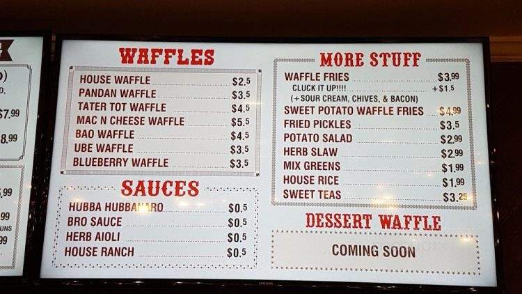 Hot Chicks Kitchen - Westminster, CA menu_pic